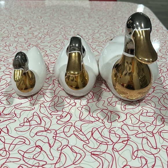 Set of 3 Ceramic Mallard Duck Figurines Made in Portugal - Picture 2 of 10
